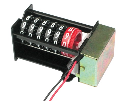 Electronic meter counter -7