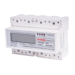 Three Phase RS485 Din Rail Kwh Meter