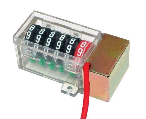 Electronic meter counter 